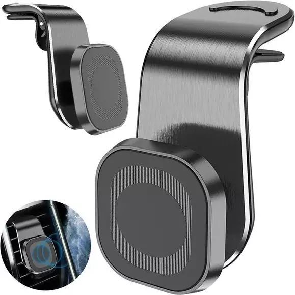 Uchwyt samochodowy magnetyczny do telefonu kratki