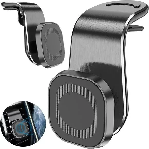 Uchwyt samochodowy magnetyczny do telefonu kratki