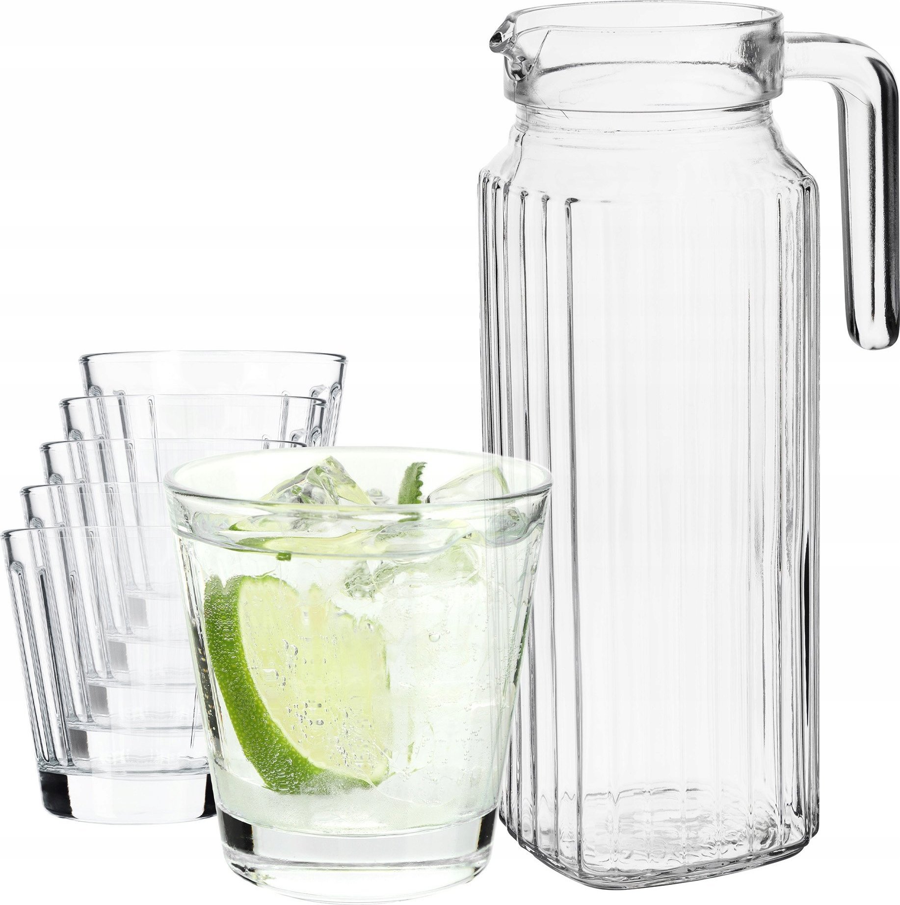 Kadax KADAX Szklan Arvid nis175ml 6szt + dzba Malmo1,1l