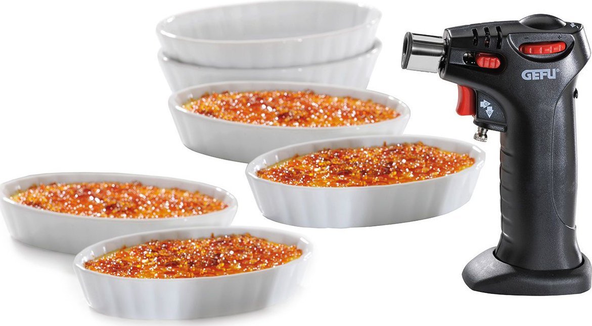 NPC Polska GEFU 7-częściowy zestaw do crme brle z palnikiem