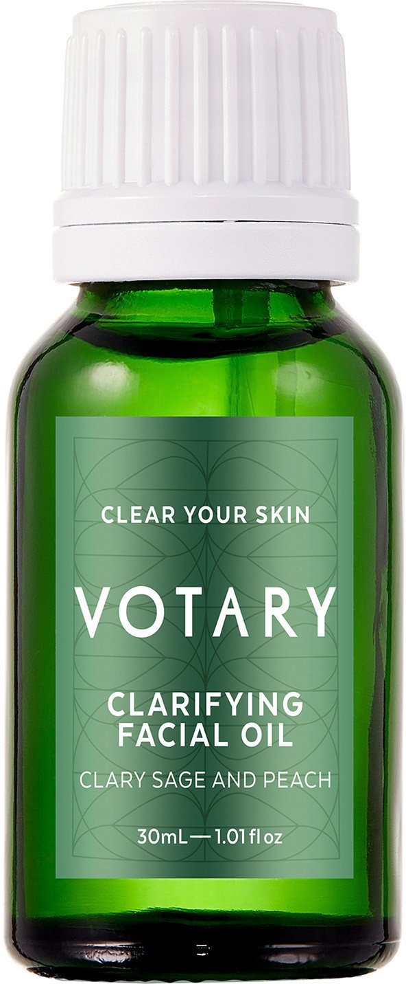 Votary, Votary, Clary Sage, Clarifying, Oil, For Face, 30 ml For Women