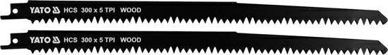 Yato Brzeszczoty do gałęzi HCS 300mm 5TPI 2 szt. (YT-33920)
