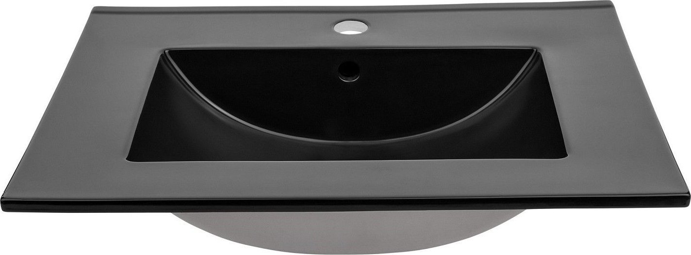 Umywalka Comad Zlew łazienkowy, umywalka, Lava, 81x46x17 cm, czarny