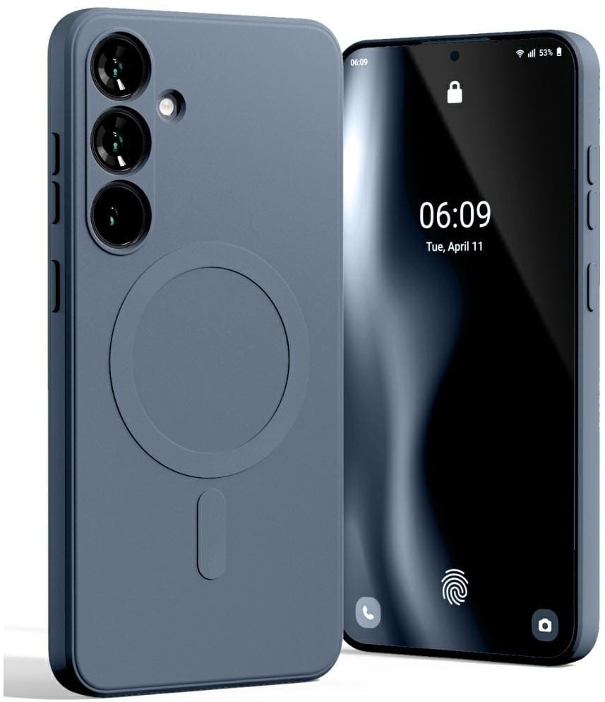 Mercury MagSafe Semi-Silicone Sam S25+ S936 granatowy /sierra blue