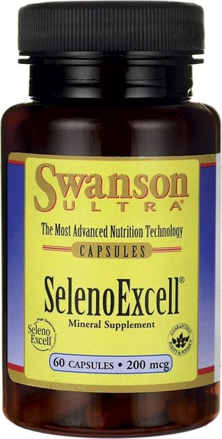 Swanson Swanson - SelenoExcell, 200mcg, 60 kapsułek