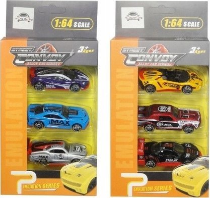 Swede Zestaw 3 aut sportowych MIX