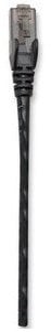 Patchcord Cat6 UTP 0,3m 100% CU czarny