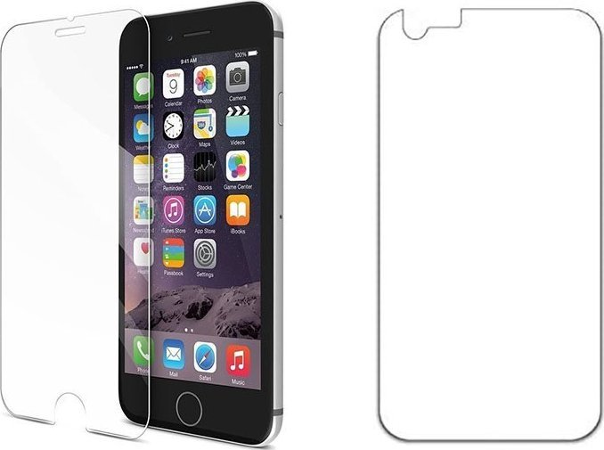 Braders Szkło Hartowane Przód + Tył do iPhone 6 / 7 / 8 / SE2020 / SE2022