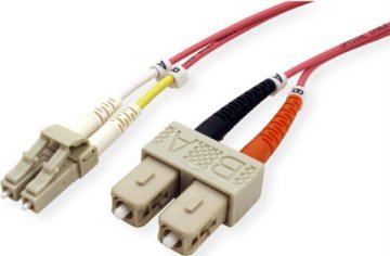 Triton Jakość LWL-Kabel dupl. 50/125m OM4 LC/SC, 10 m