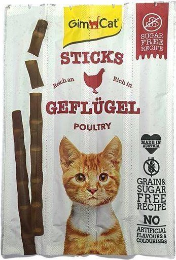 Gimcat GIMCAT STICKS 20g DRÓB 4szt. /24