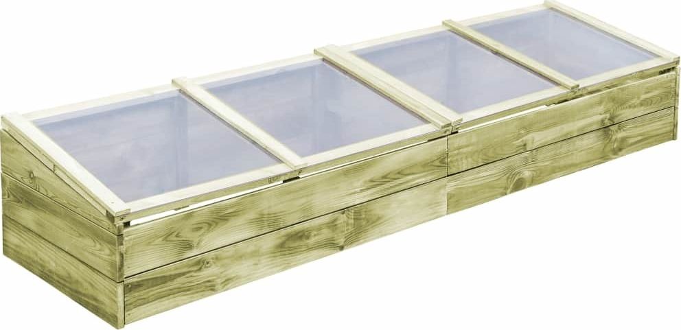 vidaXL Miniszklarenka 50 cm x 200 cm x 35 cm (45303)