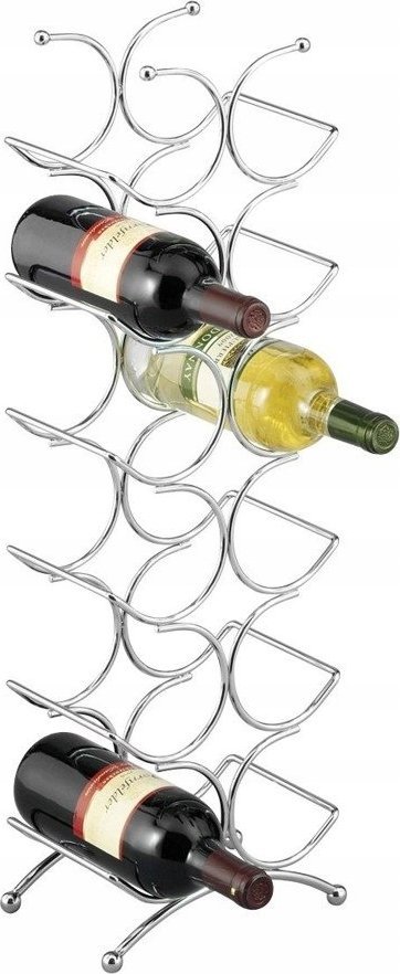 Zeller Metalowy stojak na wino, 12 butelek, ZELLER