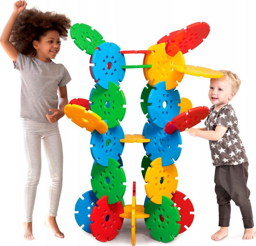 Marioinex Marioinex Mega KLOCKI KÓŁKA dydaktyczne kreatywne