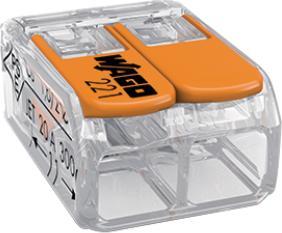 Wago Szybkozłączka 221-412 2X0,5-4,0 MM2 z dźwigniami 5 szt.