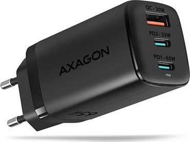 Ładowarka Axagon ACU-DPQ65 1x USB-A 2x USB-C (ACU-DPQ65)