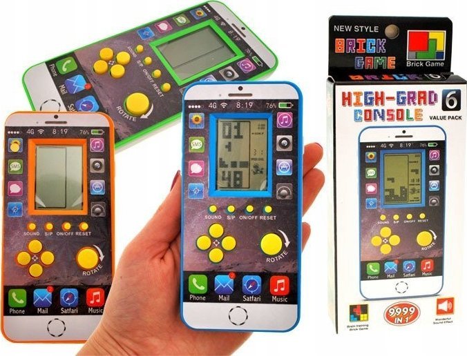 1life Gra elektroniczna TETRIS kieszonkowa wersja GR0211
