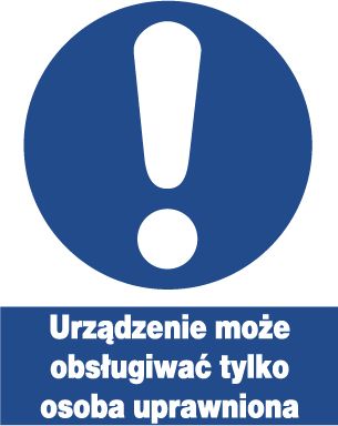 Mój dom Zno-10 Urządzenie Może Obsługiwać Osoba Uprawniona