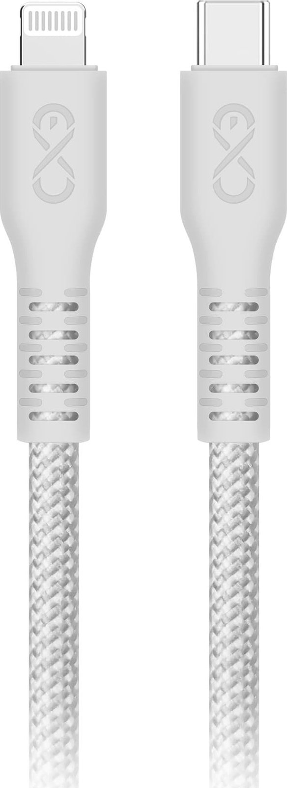 Kabel USB Orno USB-C - Lightning 2 m Szary (CABEXCIMMOUCLI2.0MIX)