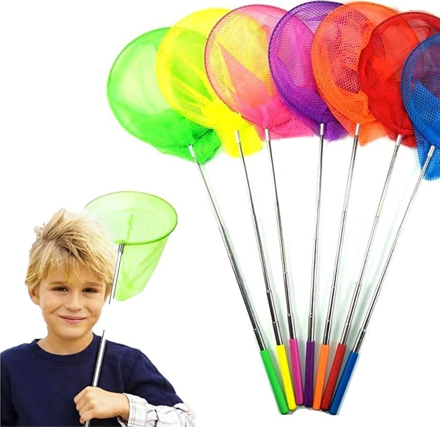 SIATKA na Motyle RYBY OWADY składana TELESKOPOWA