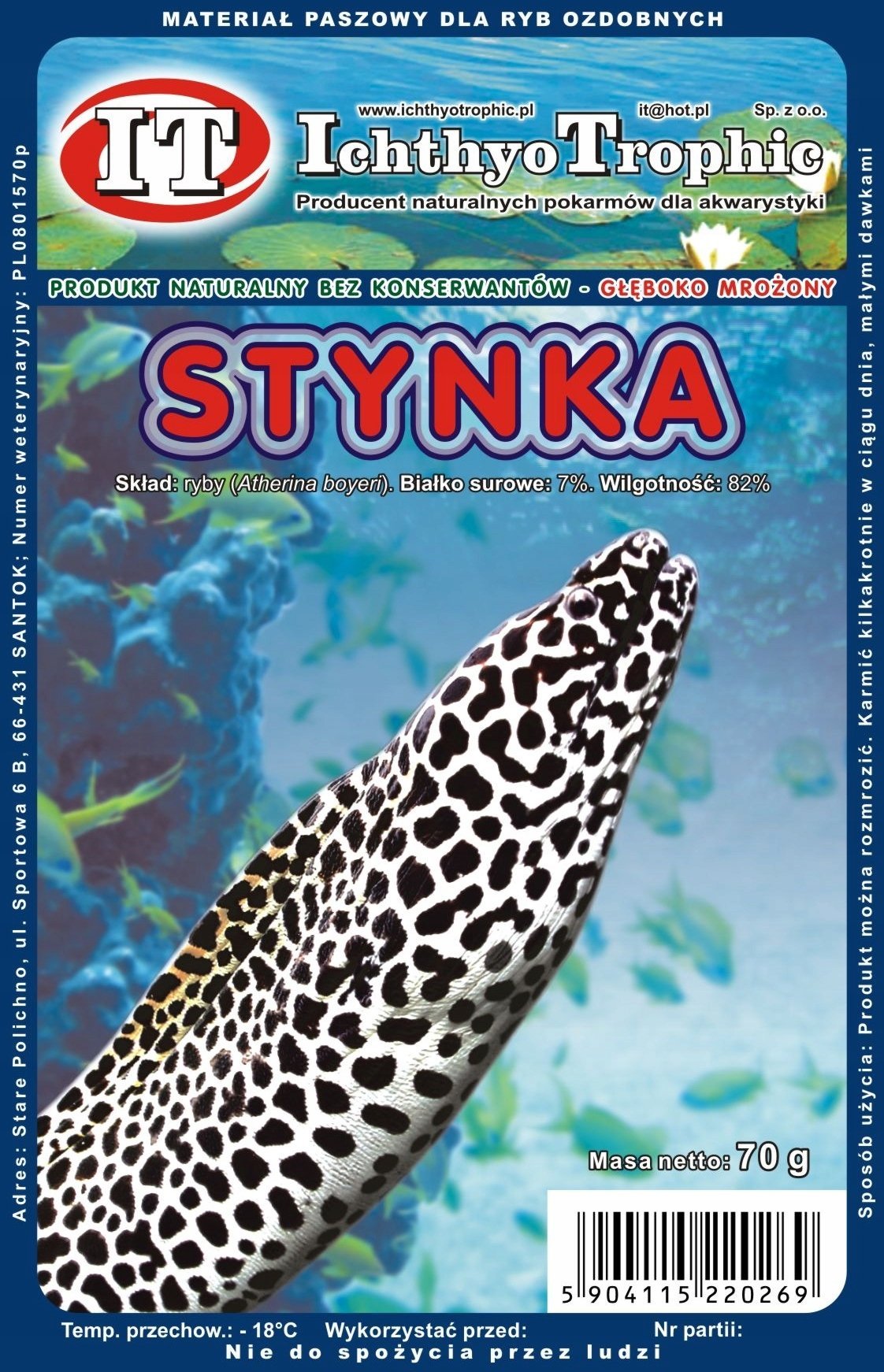 MROŻONKA STYNKA 70G