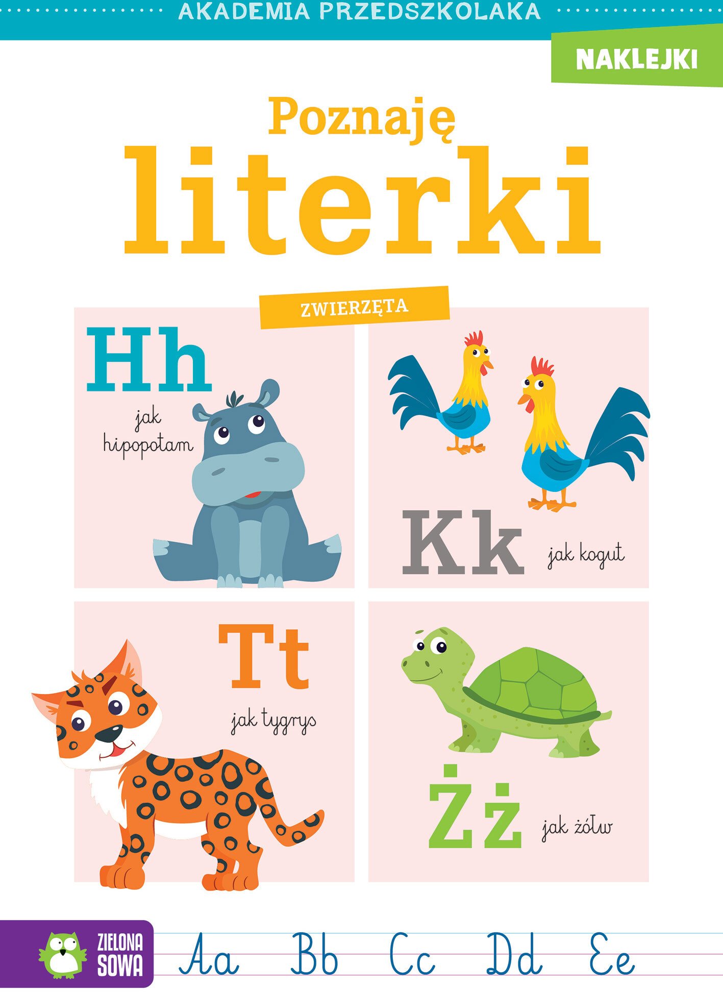 Akademia przedszkolaka Literki Zwierzęta 80440