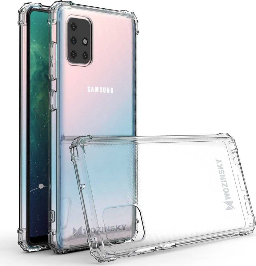 Wozinsky Wozinsky Anti Shock pancerne etui do Samsung Galaxy A72 4G przezroczysty