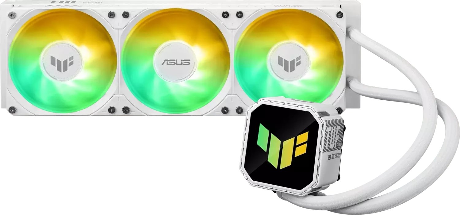 Chłodzenie wodne Asus TUF Gaming LC III 360 ARGB White Edition (90RC0192-B0EAY0)