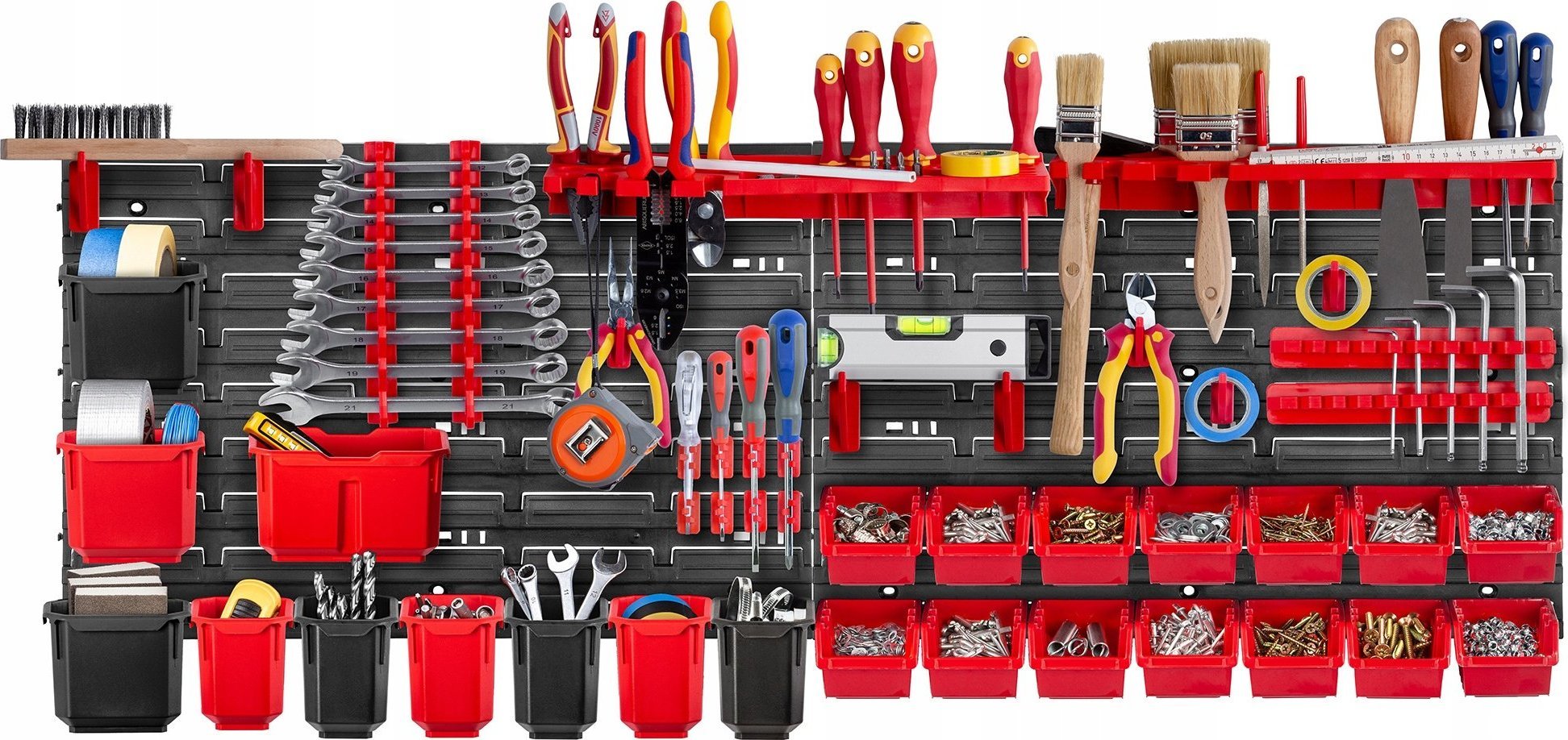 Kadax KADAX Tablica Narzędziowa Ścianka 116x39cm 46 el