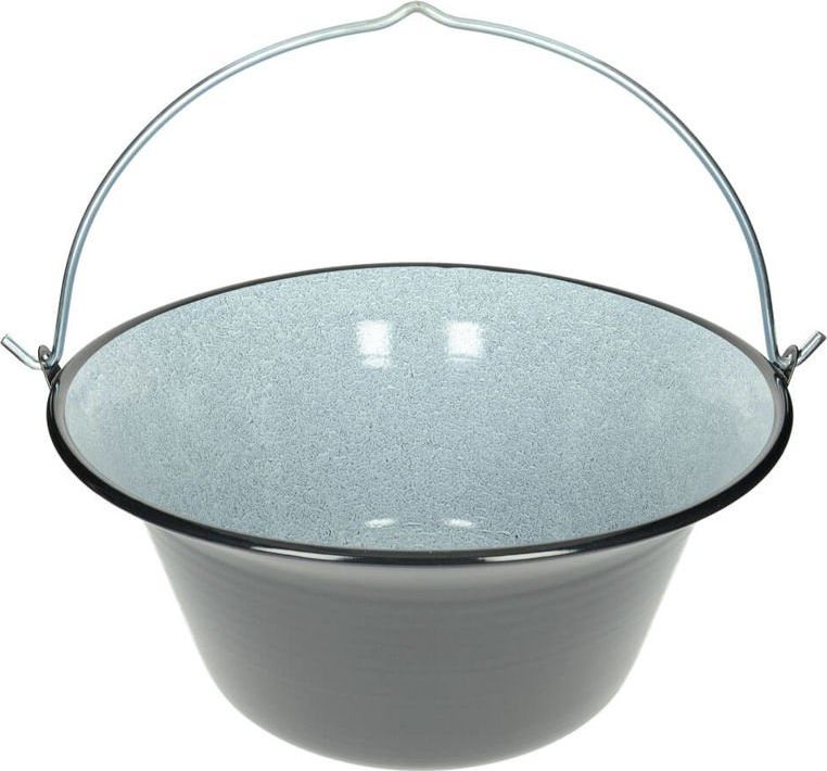 MFH MFH Kociołek Węgierski Polowy Emaliowany 22L Czarny uniwersalny