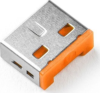 Smartkeeper SMARTKEEPER Basic USB Port Lock 6 - 1x klíč + 6x záslepka, oranžová