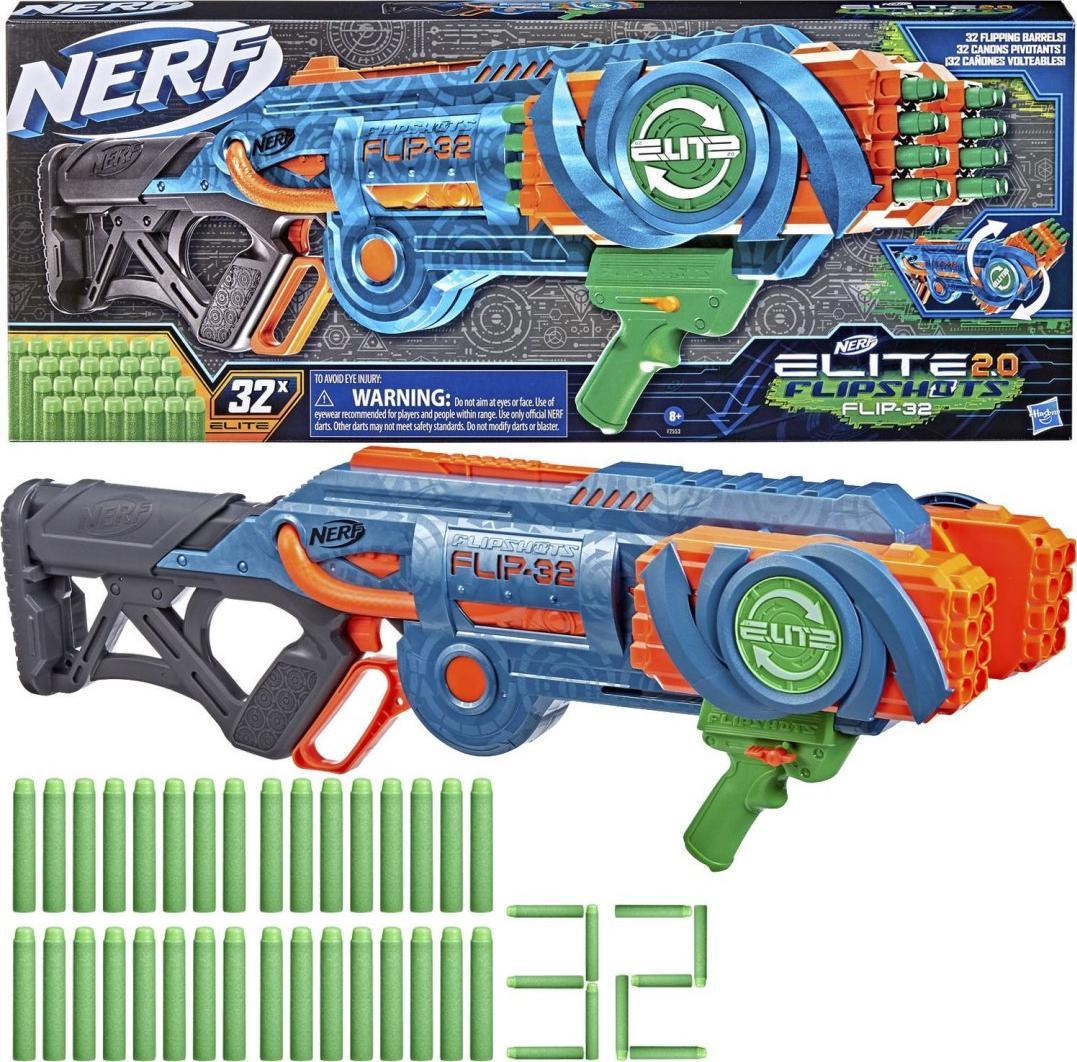 Hasbro Wyrzutnia Nerf Elite 2.0 FLIP 32 (F2553EU4)