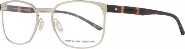 Porsche Ramki do okularów Męskie Porsche P8353-54B Złoty