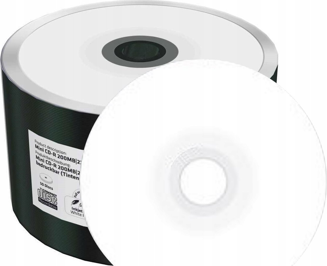 MediaRange MediaRange CD-R 200MB 50pcs vollflächig bedruckbar (Shrink)