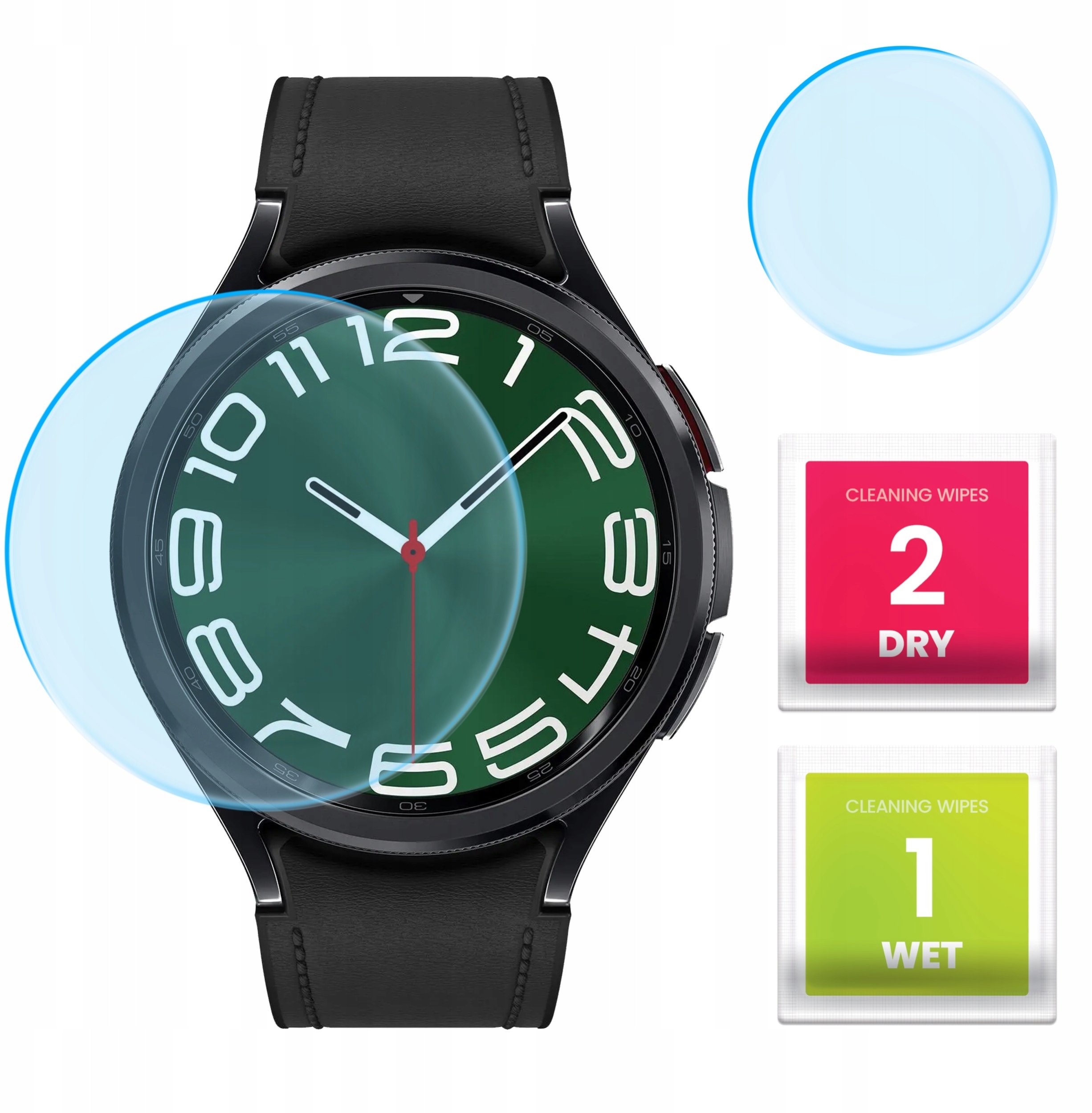 Szkło Hybrydowe do Samsung Galaxy Watch 5 / 6 44 mm (Szkiełko, Ochronne)