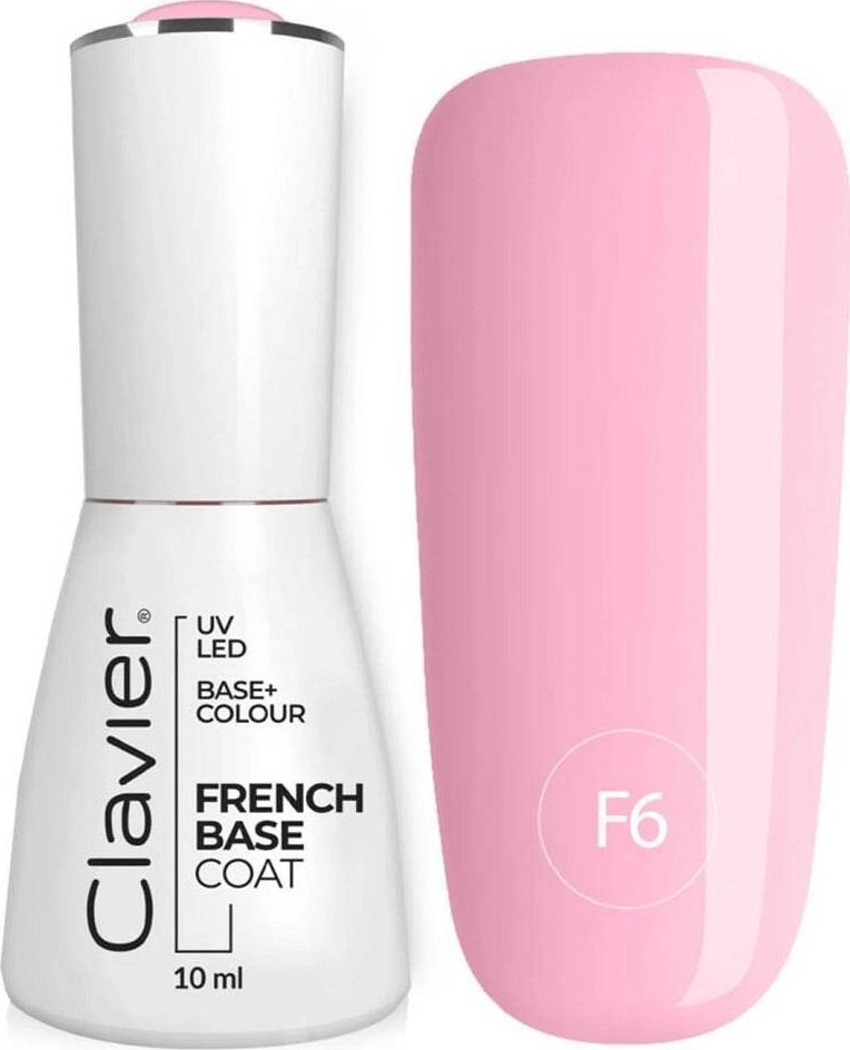 Clavier Luxury French Base kolorowa baza hybrydowa F6 Marshmallow 10ml