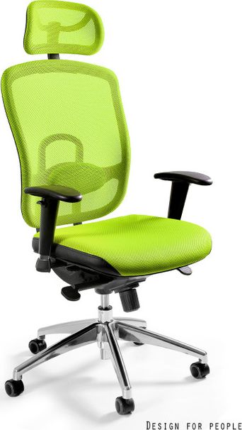 Krzesło biurowe Unique VIP Zielone
