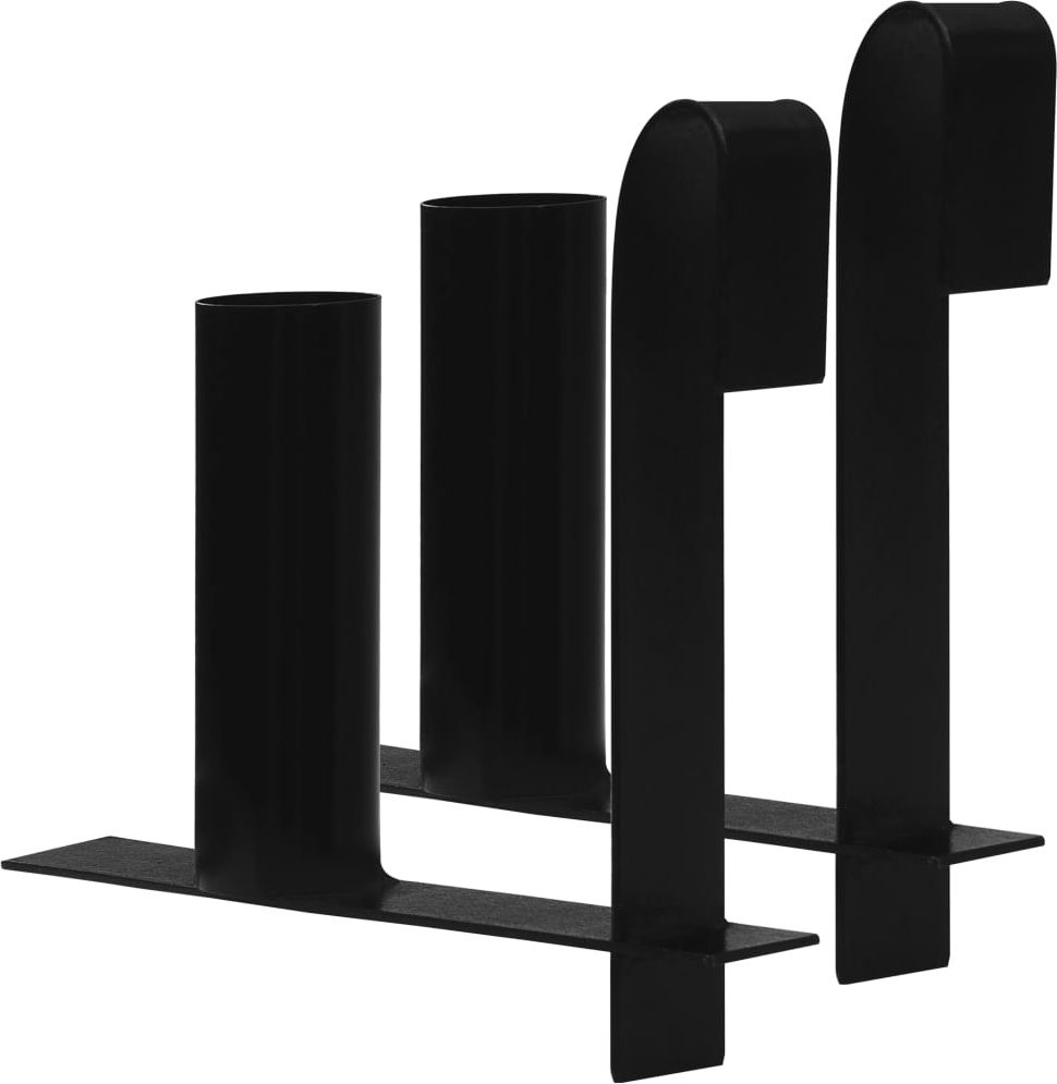 vidaXL Dyspensery do taśmy ogrodzeniowej, 2 szt., stalowe