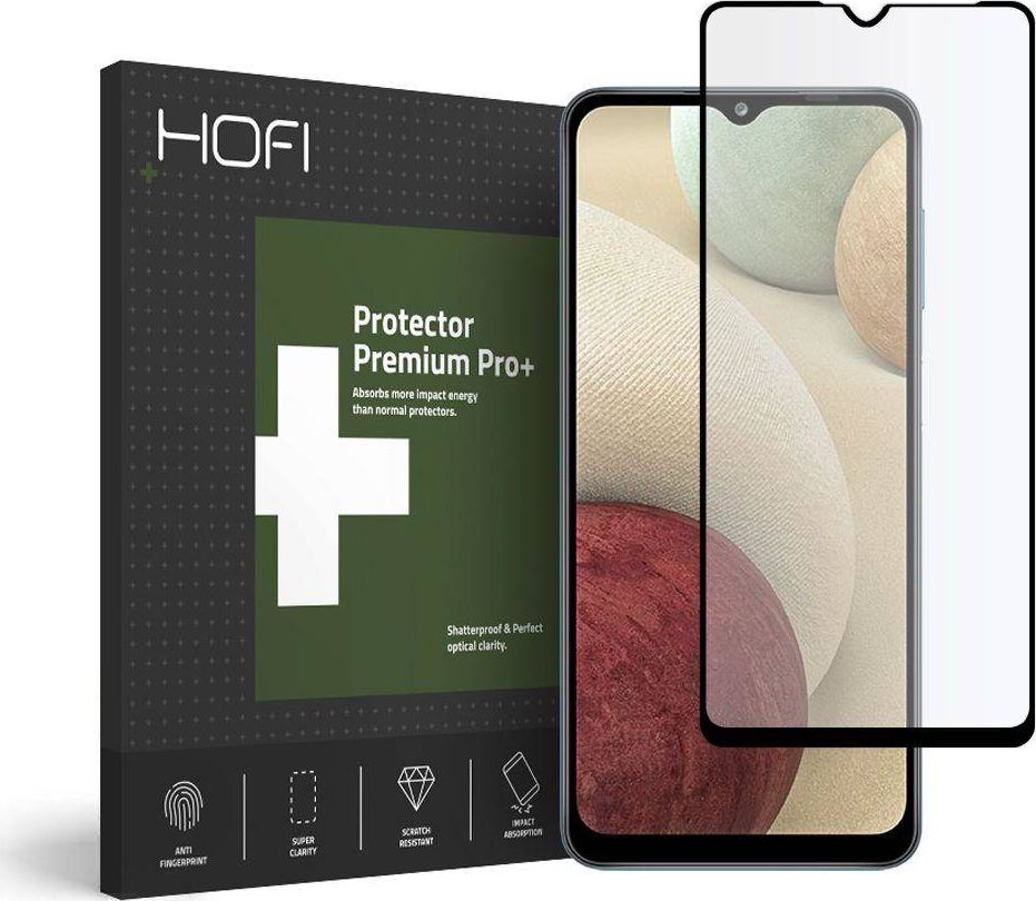 Hofi Glass SZKŁO HARTOWANE HOFI GLASS PRO+ GALAXY M12 BLACK