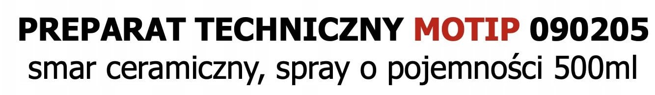 MOTIP INDUSTRIAL CHAIN GREASE 500 ML