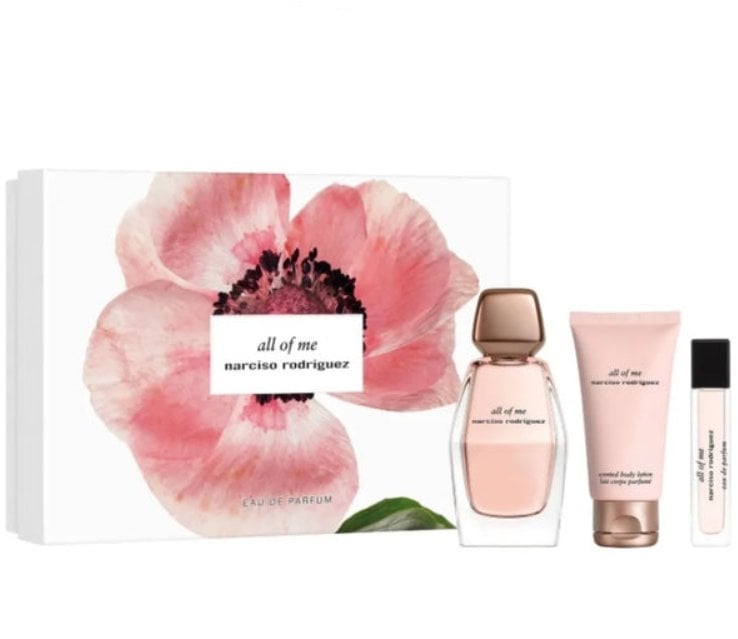 Narciso Rodriguez All Of Me woda perfumowana 90ml + woda perfumowana 10ml + balsam do ciała 50ml