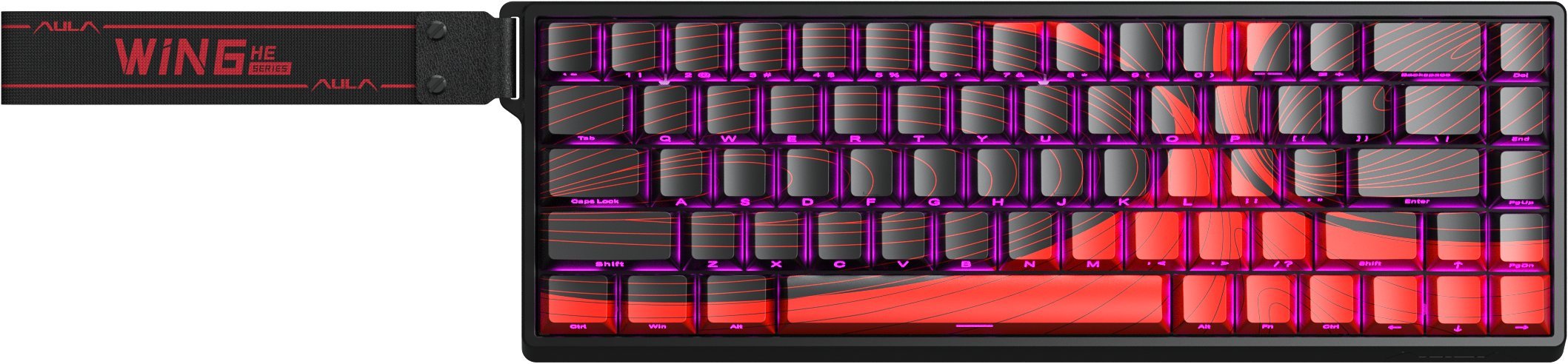 Klawiatura Aula Hero 68 HE Dragon King Switch (AUH68-BRG-DK-E)