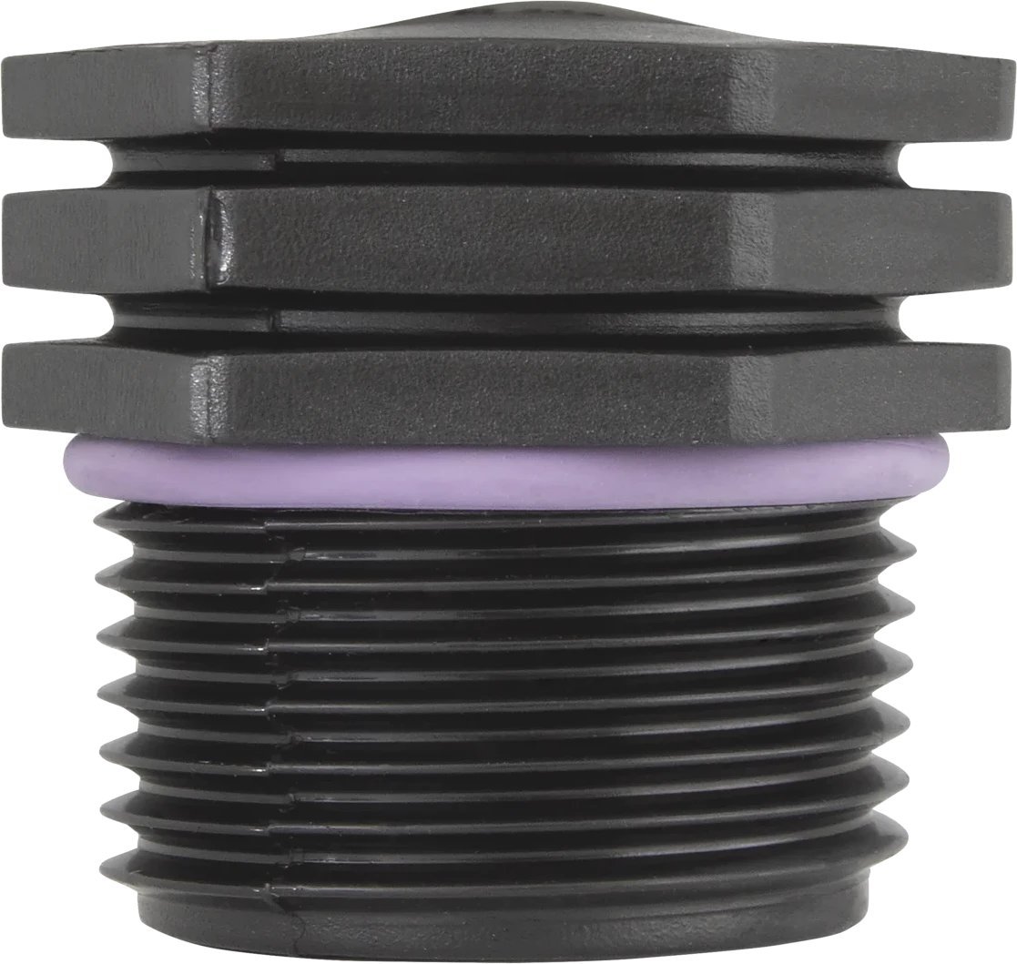 THREADED PLUG 3/4INM C/OR