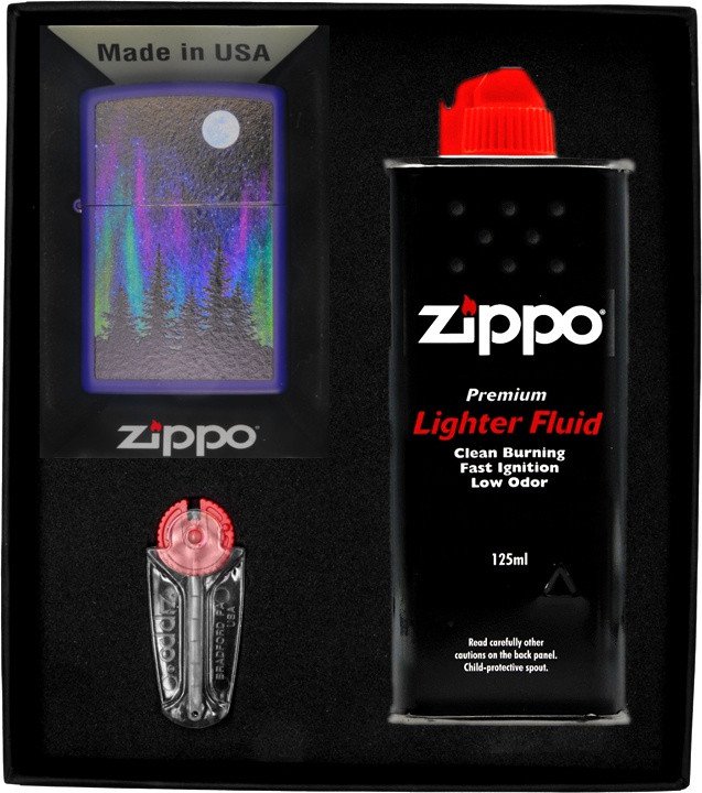 Zestaw ZIPPO Zapalniczka NORHEM LIGHTS DESIGN Prezentowy No1