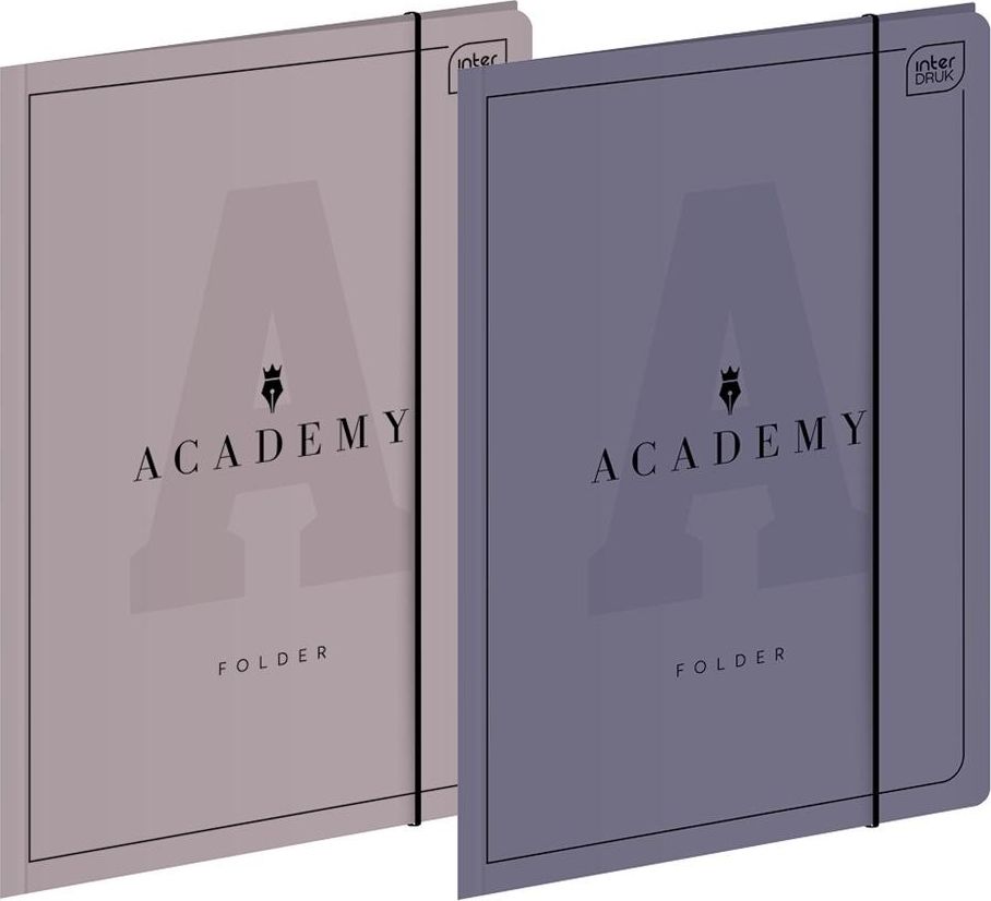 Interdruk Teczka z gunką A4+ Academy (10szt)