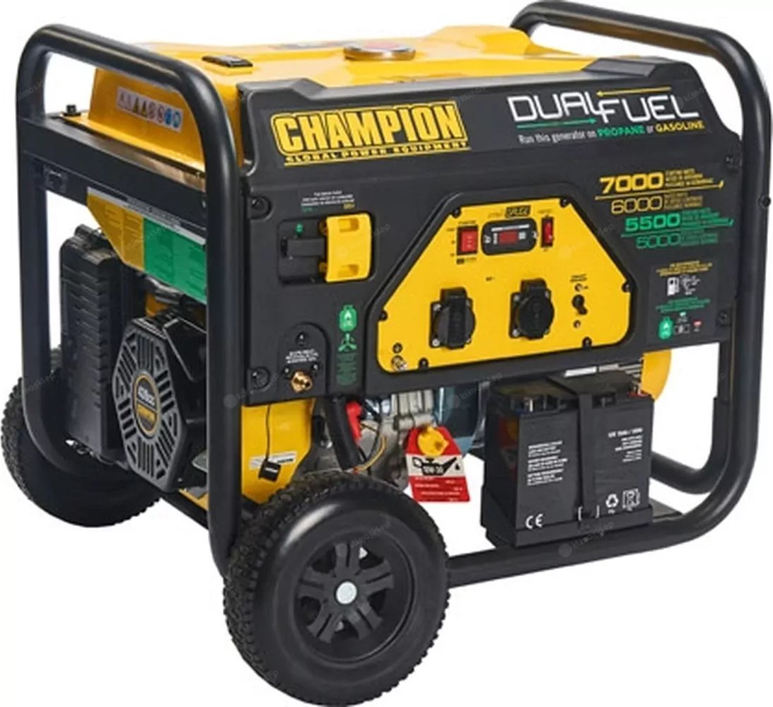 Agregat Champion Champion EU 7000 Watt LPG Dual Fuel Generator With Electric Start