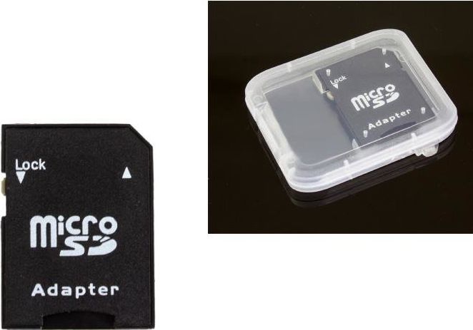 Aptel Adapter przejściówka MICRO SD-SD SDHC AK263