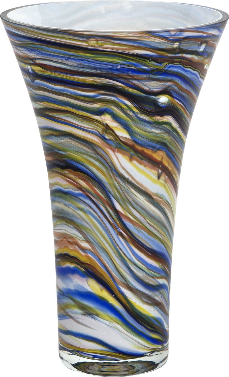 Wazon szklany 28 cm kolorowy 2310/C256