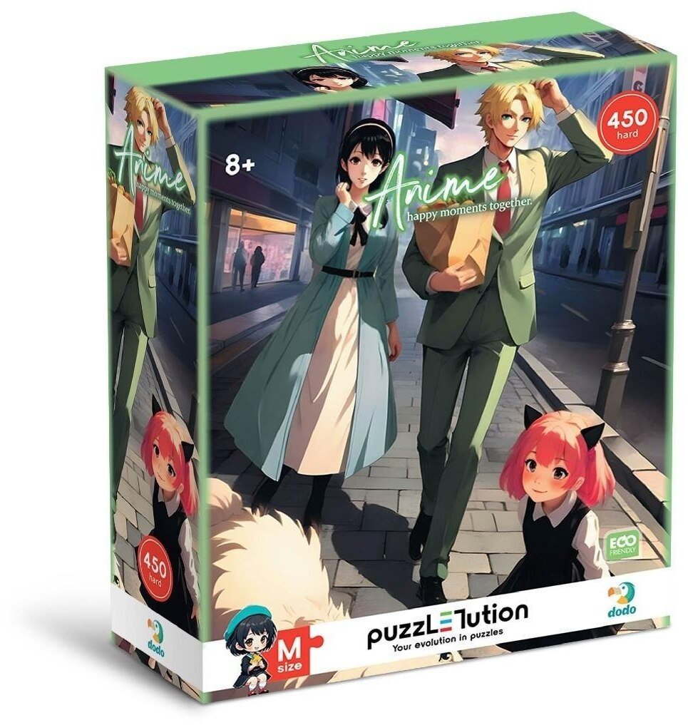 Puzzle Hard-M 450 Anime. Wspólne szczęśliwe