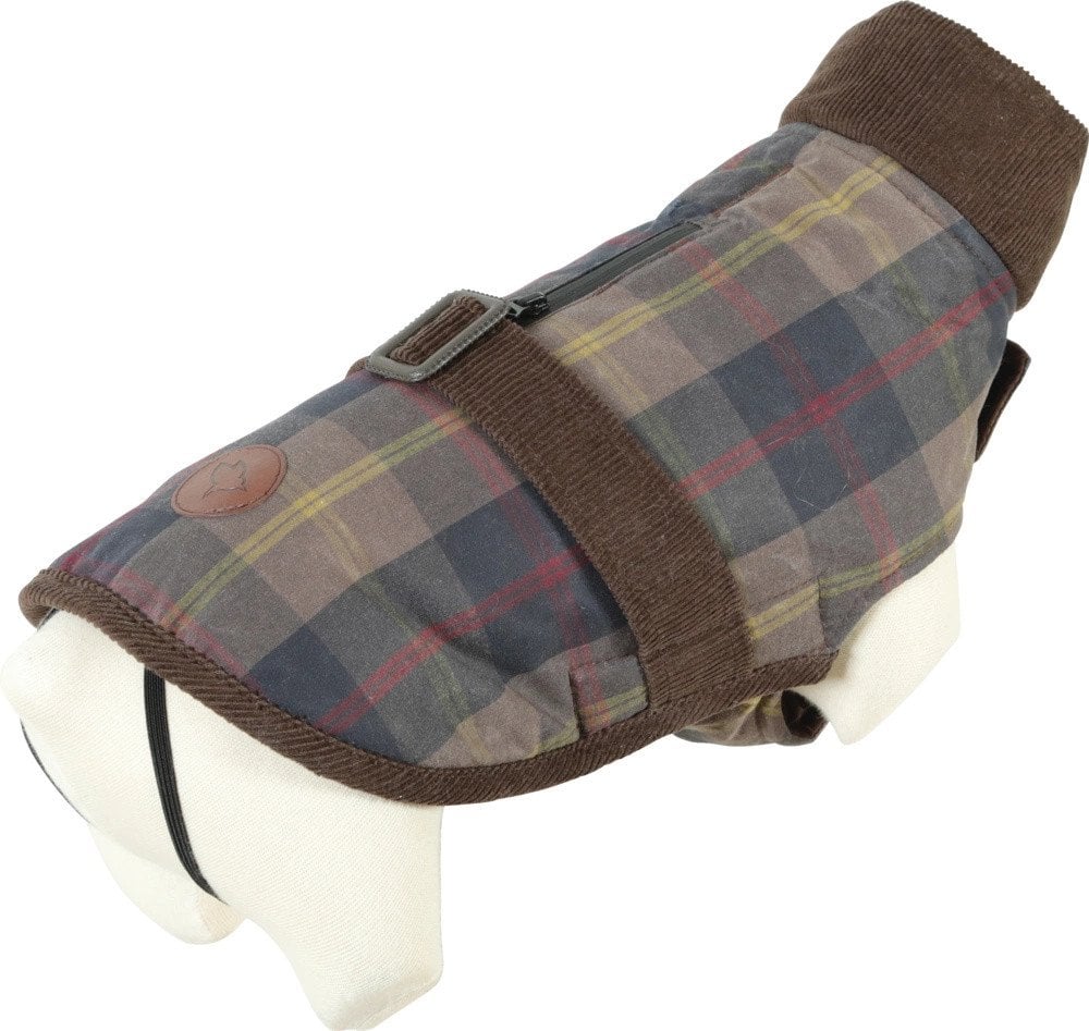 ZOLUX Kurtka w kratę dla psa CHEVERNY R.40 brązowa