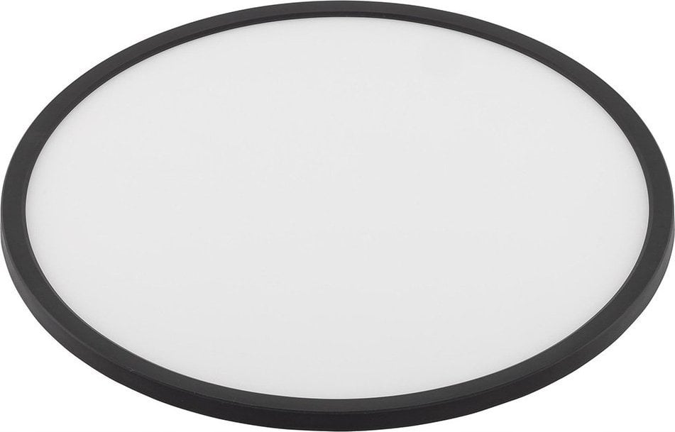 Lampa sufitowa TK Lighting TK Lighting Aqua Black Small 6901 plafon lampa sufitowa koło z przełącznikiem na obudowie 1x24W LED 3000/4000/6500K czarny/